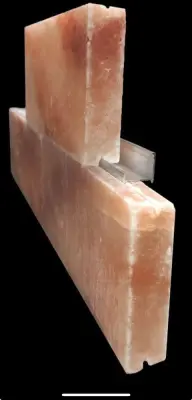 Плитка из Гималайской соли 20*10*2.5 см шлифованная калиброванная с пропилом