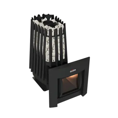 Фото Дровяная банная печь Grill'D Cometa Vega 450 Long Max Pro в магазине Woodson