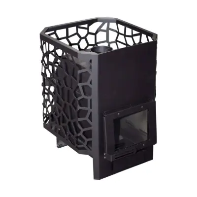 Фото Печь для бани РАДА 8 18 S (СЕТКА), без дверцы в магазине Woodson