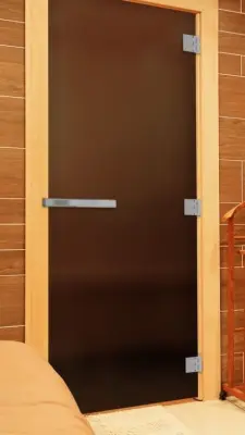 Дверь DoorWood Эталон Лайт Бронза матовая 1900*700 R