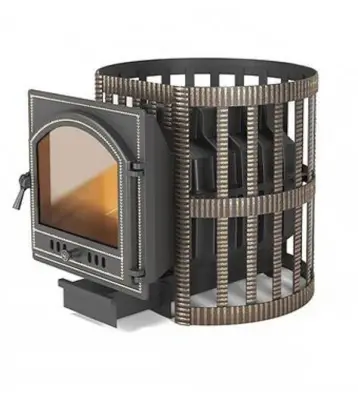 Фото Печь ВЕЗУВИЙ Легенда Ретро Ковка 24 (205) в магазине Woodson