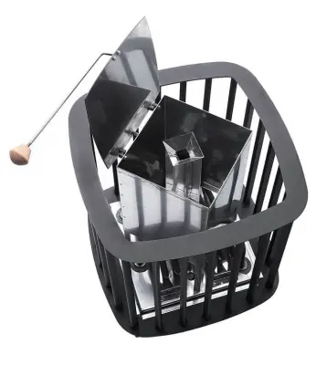 Фото Электропечь "Премьера Руса" 4 кВт (с закрытой каменкой) в магазине Woodson