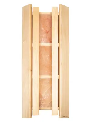 Абажур Woodson с гималайской солью 3 плитки, липа 770*310 Абажур Woodson с гималайской солью 3 плитки, липа 770*310