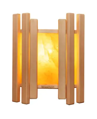 Абажур Woodson Trio с гималайской солью, липа