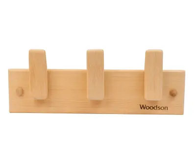 Вешалка Woodson D3, 3 крепления, липа