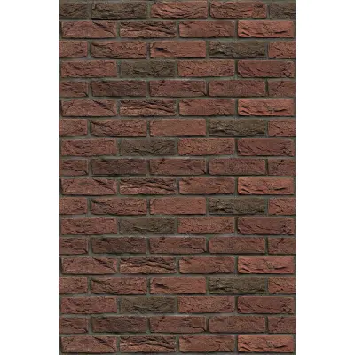 Плита ДЕКОР Красно-коричневый №1003 Вертикаль 9мм (1200х600)