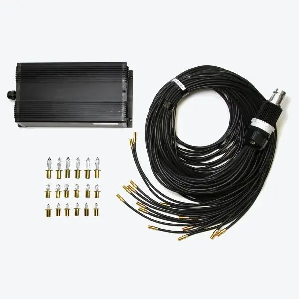 Комплект Cariitti «Звездное небо» VPL30СT Crystal Star «Синее мерцание» (100 + 18 волокон, золото)