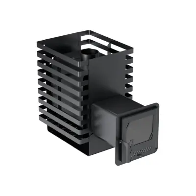 Фото Печь банная "РАДА ТЕРМА 2026" ОК 6мм 16L, дверца со стеклом в магазине Woodson