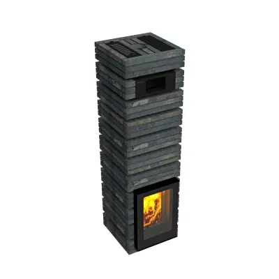 Фото Дровяная банная печь Grill`D Shaman 400 Short Max в магазине Woodson