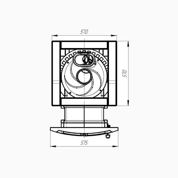 Фото Печь банная "Атмосфера XL" в облицовке "Амфиболит" (КОМПЛЕКТ) в магазине Woodson