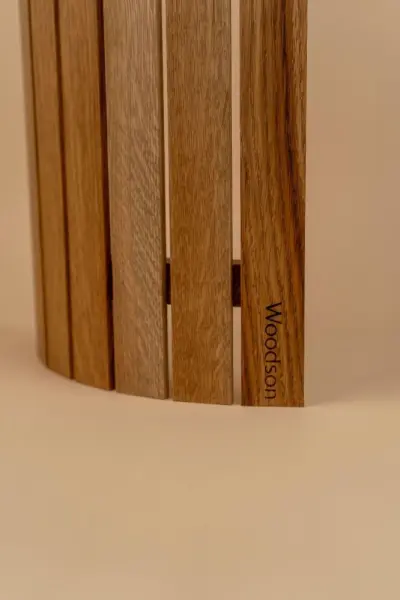 Абажур Woodson S4 угловой, дуб