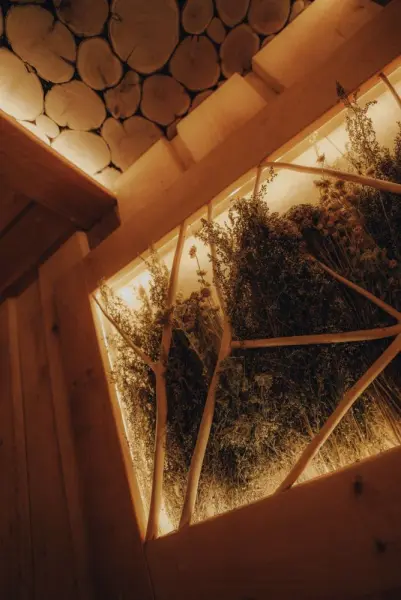 Панно "Травы" с пазом под ленту, наличник Ольха