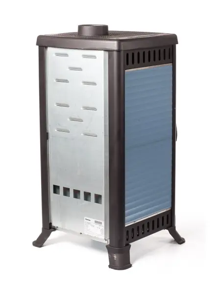 Фото Печь чугунная KLEMENS I голубой в магазине Woodson Фото Печь чугунная KLEMENS I голубой в магазине Woodson