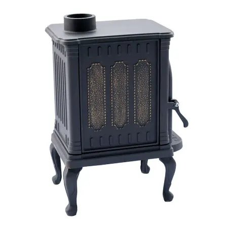 Фото Печь-камин чугунная "Сибирь" 6 кВт в магазине Woodson Фото Печь-камин чугунная "Сибирь" 6 кВт в магазине Woodson
