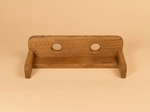 Полка для трав и веников Woodson мини, дуб 