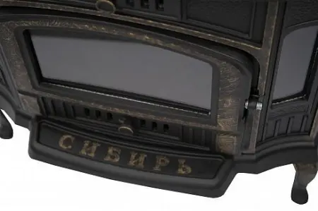 Фото Печь-камин чугунная "Сибирь" 10 кВт в магазине Woodson