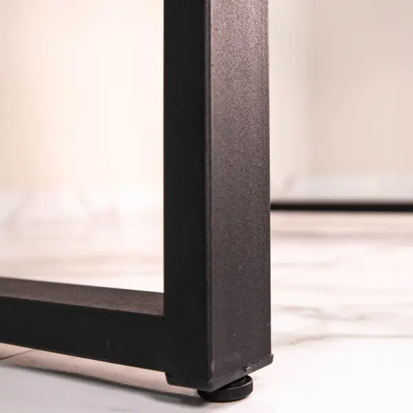 Стол дубовый с металлическим основанием Woodson 1600*850 Стол дубовый с металлическим основанием Woodson 1600*850