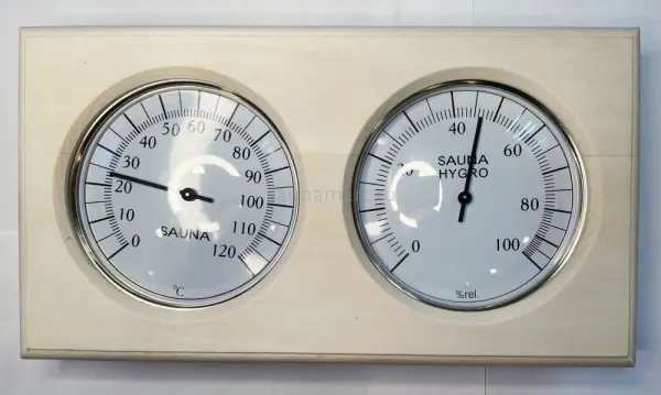 Термогигрометр ОЧКИ квадрат (липа) TH-21L