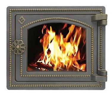 Дверка ВЕЗУВИЙ печная ДТ-3С (Бронза)