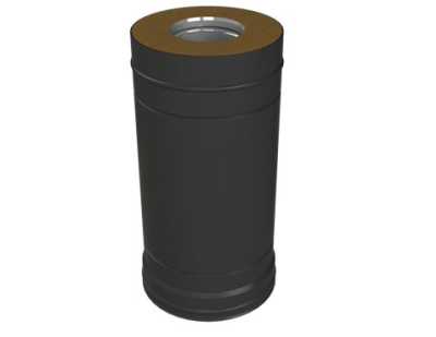 Фото Сэндвич-труба L-500 Grill'D AISI 430 1 мм/ОС 0,5мм (D115/250) черный 