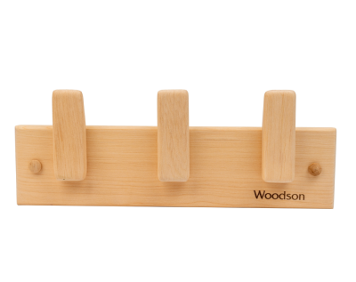 Вешалка Woodson D3, 3 крепления, липа Вешалка Woodson D3, 3 крепления, липа