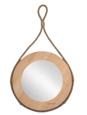 Зеркало для бани Woodson д38 ольха