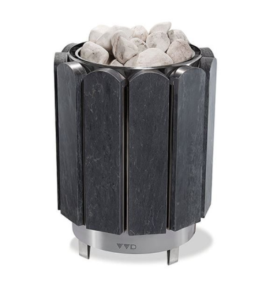 Фото ЭНУ-Премьера-15 кВт (серпентенит Премиум) в магазине Woodson