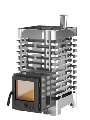 Фото Печь для бани ASTON 16 INOX стекло в магазине Woodson
