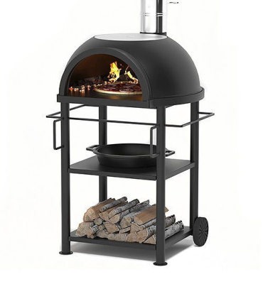 Садовая чугунная печь Legenda Garden (с чугунным основанием) на подставке Садовая чугунная печь Legenda Garden (с чугунным основанием) на подставке