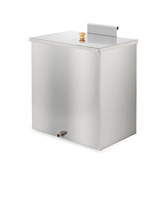 Бак нерж. навесной 61л (AISI 439) для печи Русичъ 22 «АКВА»