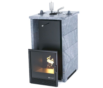 Фото Печь «Сочи» в трехстороннем кожухе Талькохлорит в магазине Woodson Фото Печь «Сочи» в трехстороннем кожухе Талькохлорит в магазине Woodson