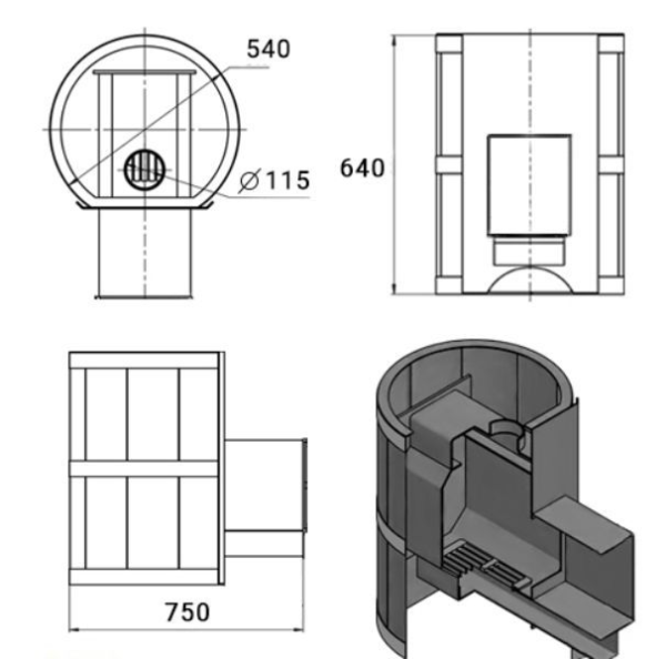 Фото Печь ВЕЗУВИЙ Лава 16 Панорама "М" в магазине Woodson Фото Печь ВЕЗУВИЙ Лава 16 Панорама "М" в магазине Woodson