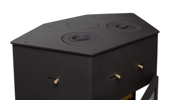 Фото Печь ЕНИСЕЙ с чугунной плитой в магазине Woodson Фото Печь ЕНИСЕЙ с чугунной плитой в магазине Woodson