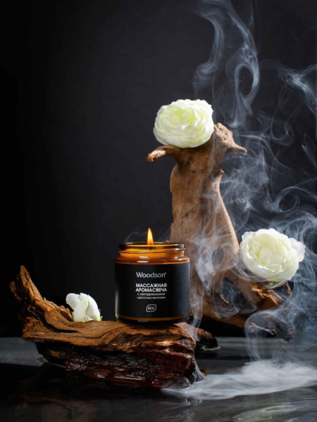 Массажная аромасвеча с афродизиаками "Цветочные фантазии" 100 мл Массажная аромасвеча с афродизиаками "Цветочные фантазии" 100 мл