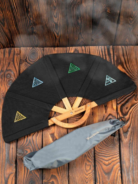 Веер для бани "Пятый элемент" Woodson, дуб, большой Веер для бани "Пятый элемент" Woodson, дуб, большой