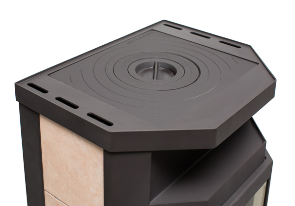 Фото Печь ОКА с чугунной плитой в магазине Woodson