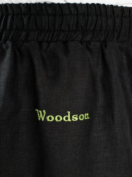 Шорты банщика Woodson, чёрный лён (46-48) Шорты банщика Woodson, чёрный лён (46-48)
