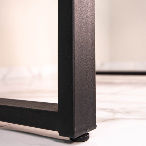 Стол дубовый с металлическим основанием Woodson 1600*850