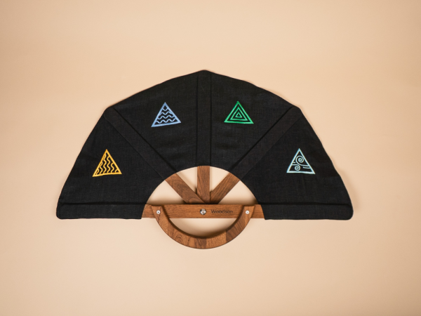 Веер для бани "Пятый элемент" Woodson, дуб, малый Веер для бани "Пятый элемент" Woodson, дуб, малый