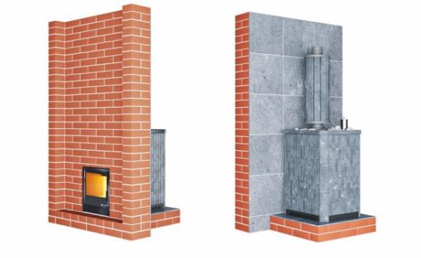 Фото Печь Изистим Южная 9 - Камень Змеевик в магазине Woodson