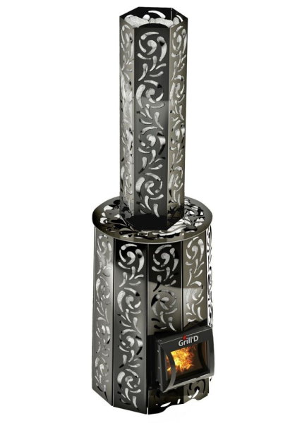 Фото Дровяная банная печь Grill'D Violet 200 Short в магазине Woodson