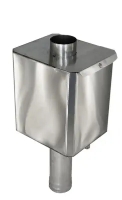 Бак-труба — 40 л — 115 (0,8 м) — 1 мм AISI 430 — гарантия 3 месяца