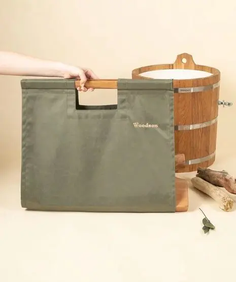 Сумка для переноски дров Woodson Оксфорд