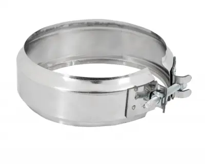 Фото Хомут трубный ХТ-Р на болте D 135-140  Фото Хомут трубный ХТ-Р на болте D 135-140