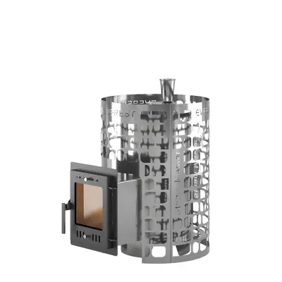 Фото Печь для бани Эверест "Steam Master" 18 INOX (ИНОКС) (210М) в магазине Woodson