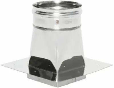 Фото Переход с прямоугольника в диаметр ППKM-Р (М) D 150, 430, 1.0 L 130/ 130/ H 250 