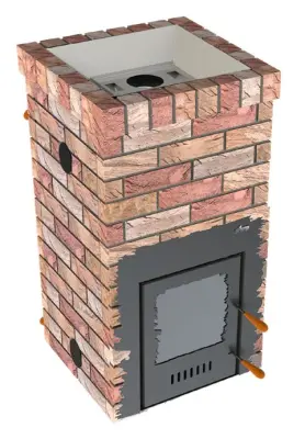 Фото Дровяная банная печь Grill'D Retro 500 Short Max в магазине Woodson