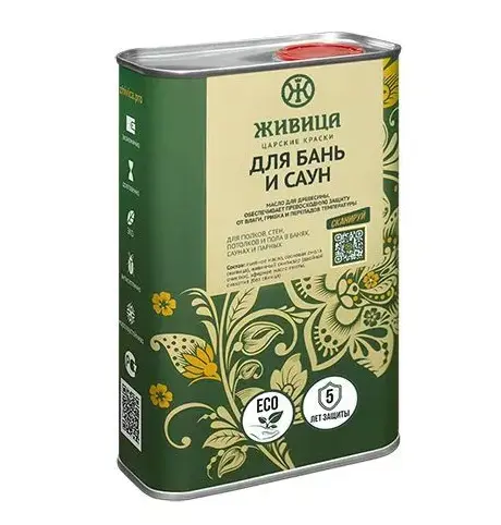 Масло по дереву для бань и саун "Живица" 20л канистра