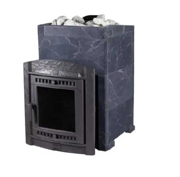 Фото Печь банная "Атмосфера XL" в облицовке "Пироксенит ЭЛИТ" в магазине Woodson