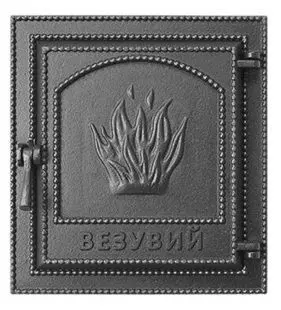 Дверка ВЕЗУВИЙ каминная 211 (Антрацит)